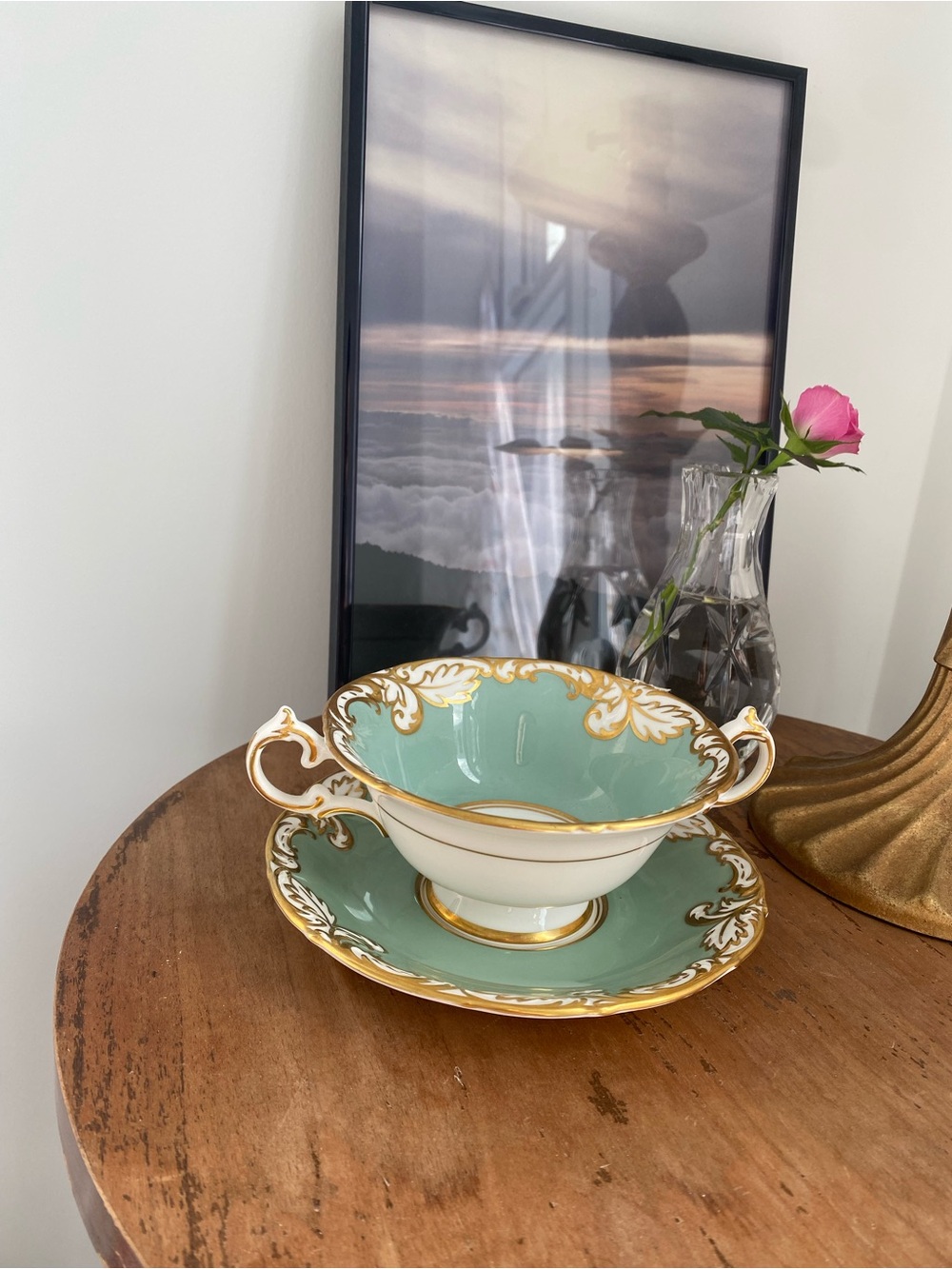 RARE Paragon Bullion and Saucer Set